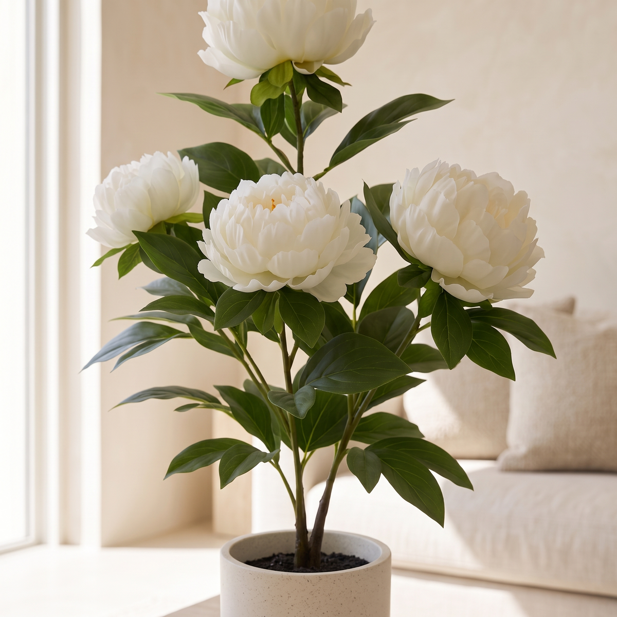 55cm Artificial Plant #JWT3475-2, close view