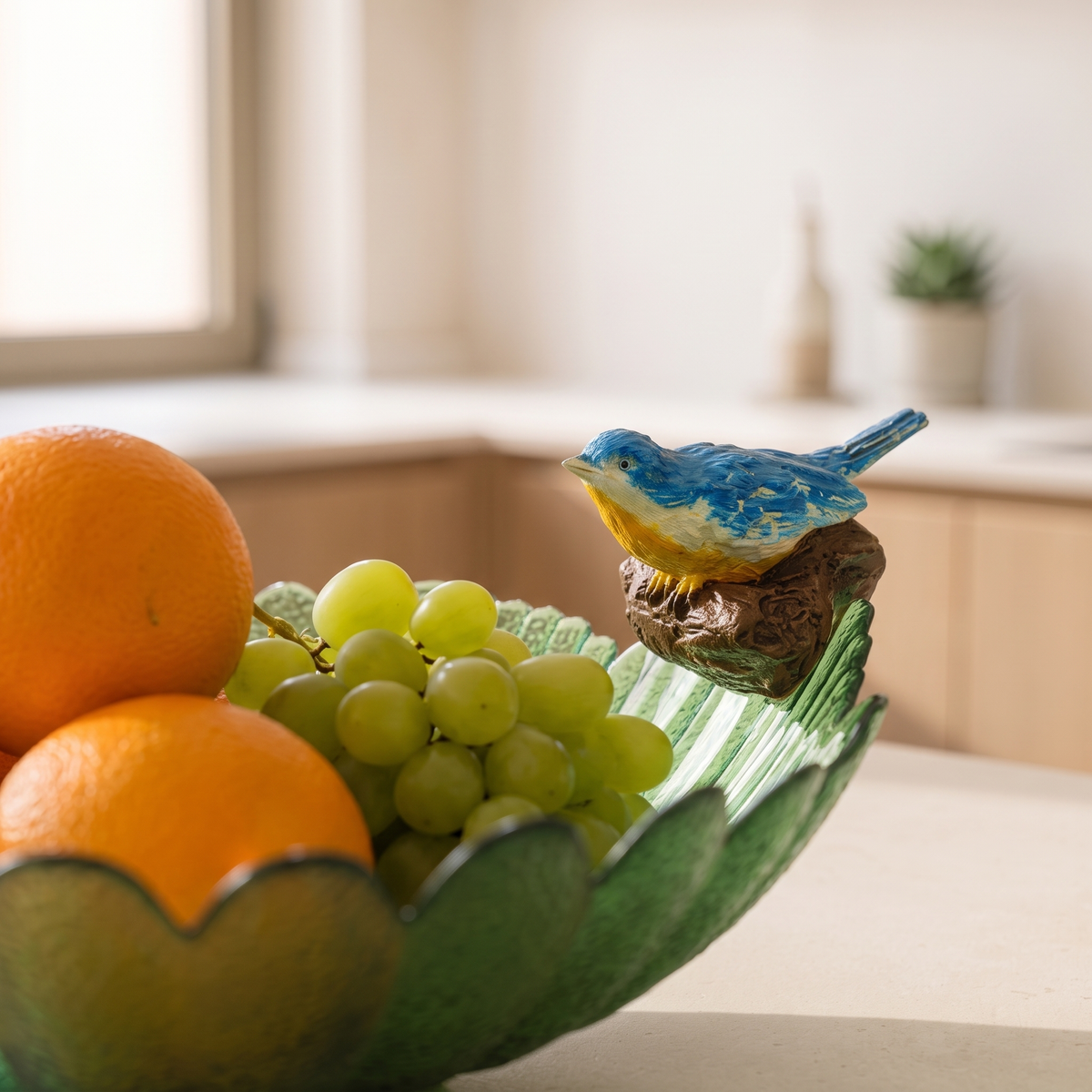Decorative Fruit Bowl #FT9015, close view