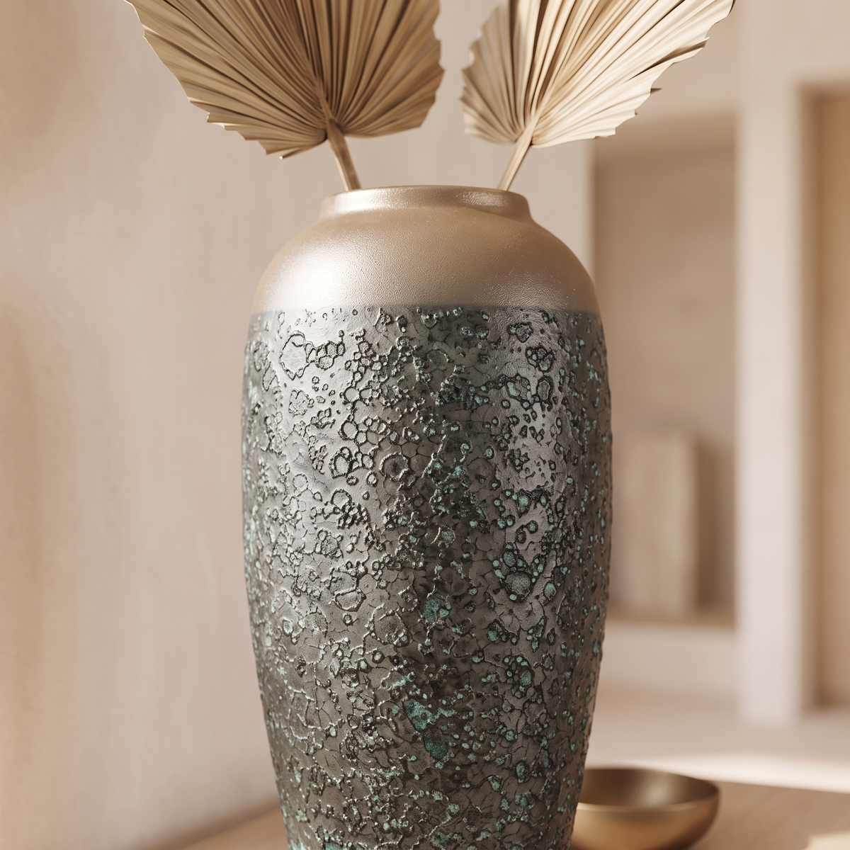 Decorative Porcelain Vase #SLD021-L, close view
