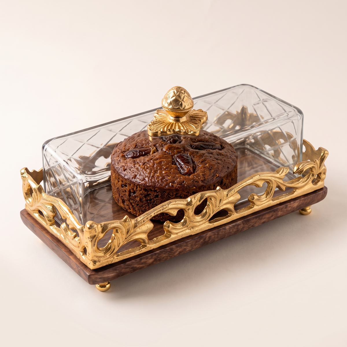 Decorative Cake Dome #ADC 24-29-1, styled detail