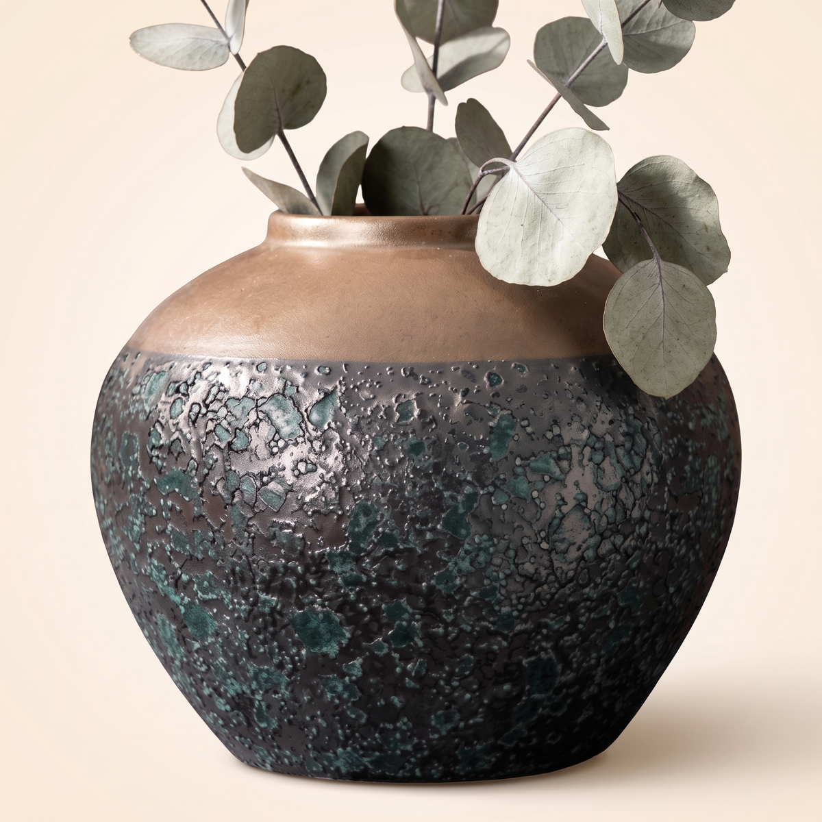 Decorative Porcelain Vase #SLD021-S, styled detail