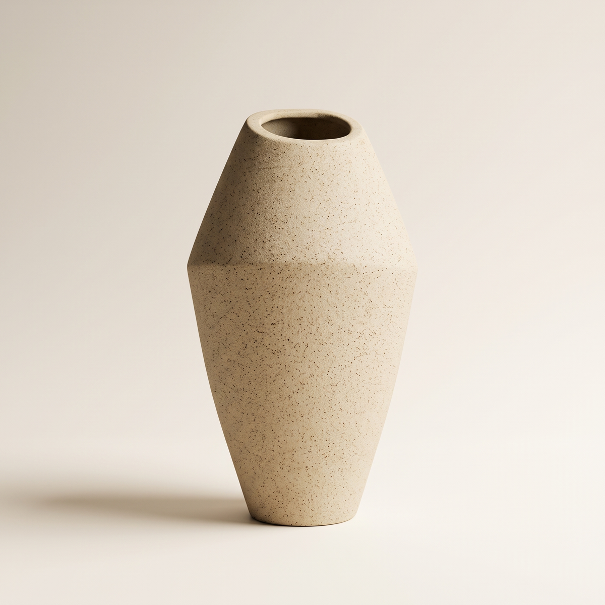 Decorative Porcelain Vase #SLD112-L, studio view