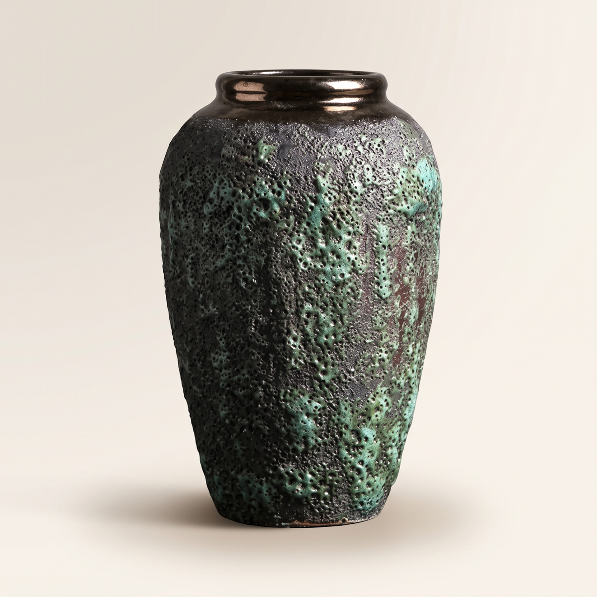 Decorative Porcelain Vase #SLD064-M, studio view