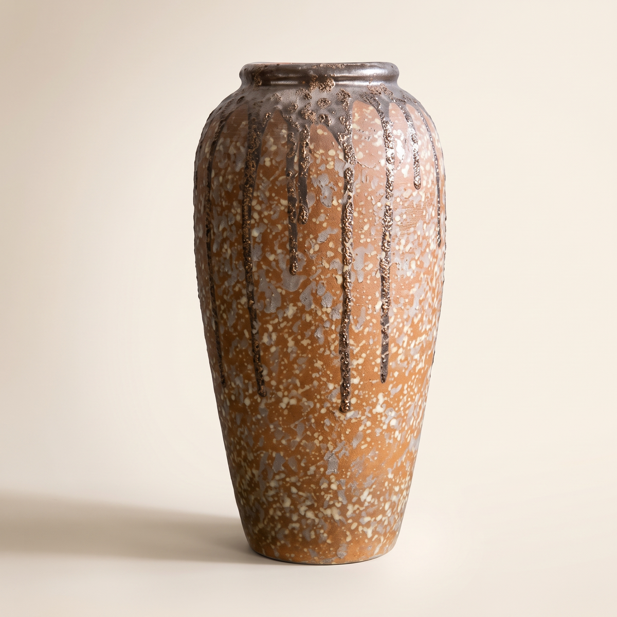 Decorative Porcelain Vase #SLD073-L, studio view