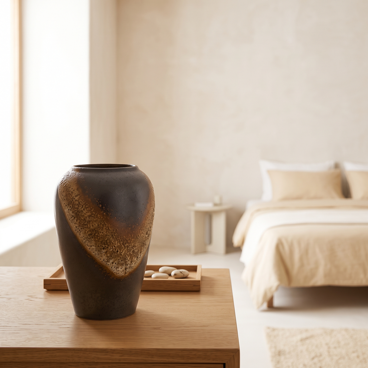 Decorative Porcelain Vase #SLD059-M, second room view