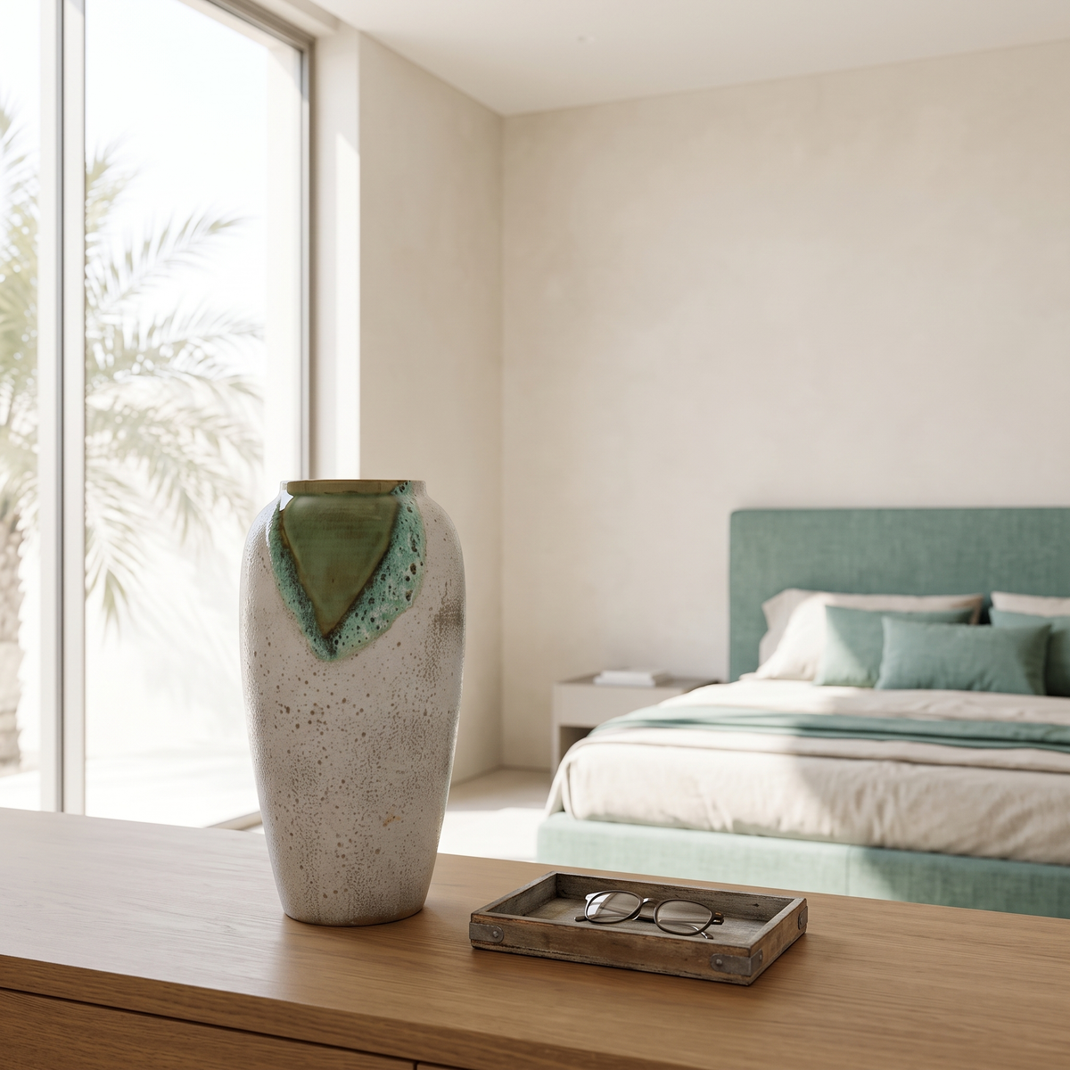 Decorative Porcelain Vase #SLD068-L, second room view