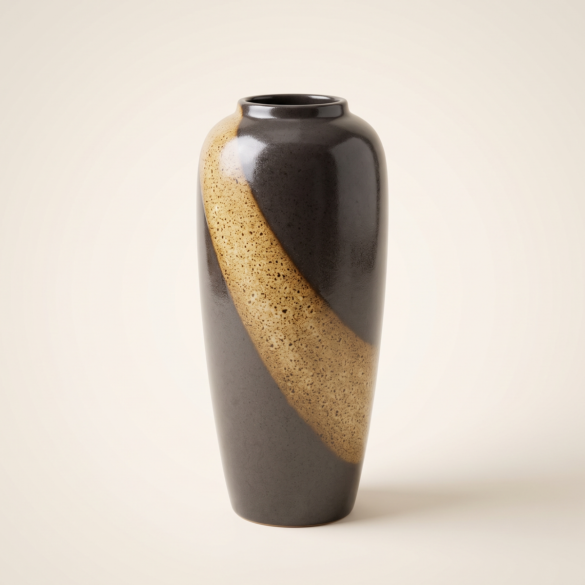 Decorative Porcelain Vase #SLD059-L, studio view