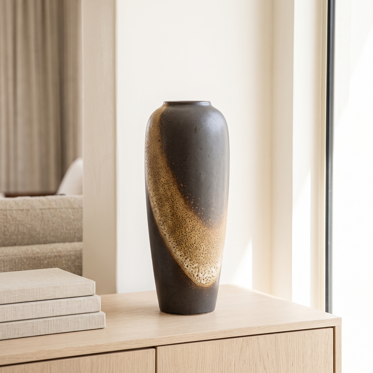 Decorative Porcelain Vase #SLD059-L, second room view
