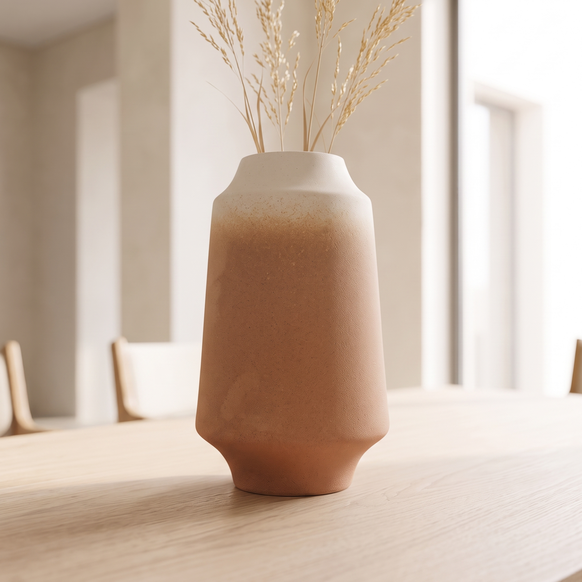 Decorative Porcelain Vase #SLD050-M, close view