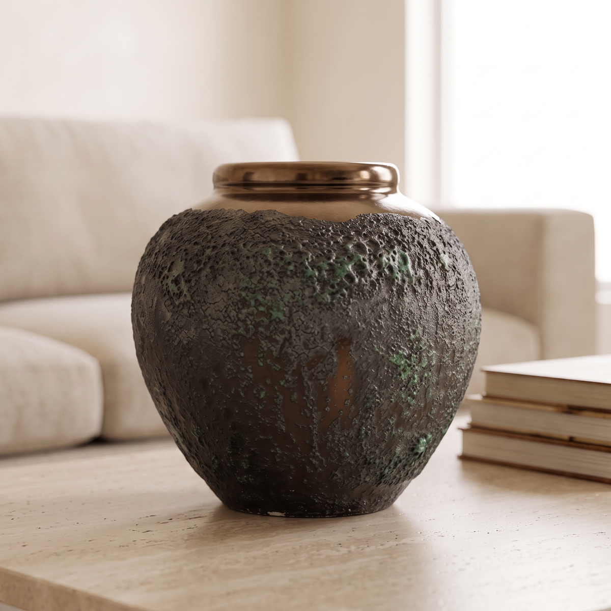 Decorative Porcelain Vase #SLD064-S, close view