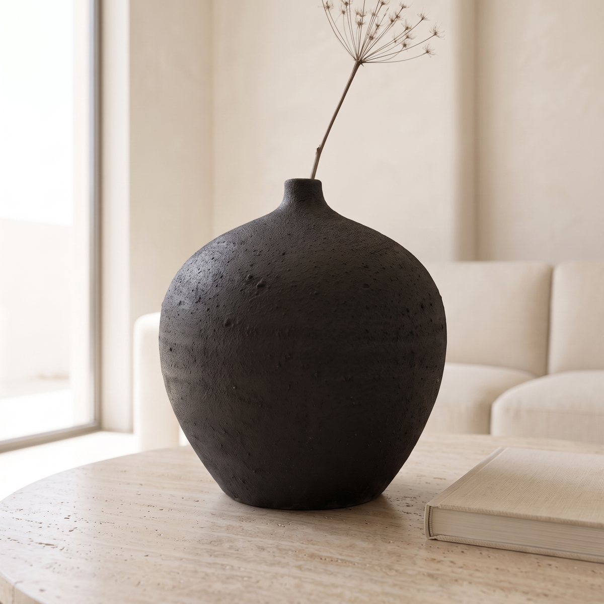 Decorative Porcelain Vase #SLD229-L, close view