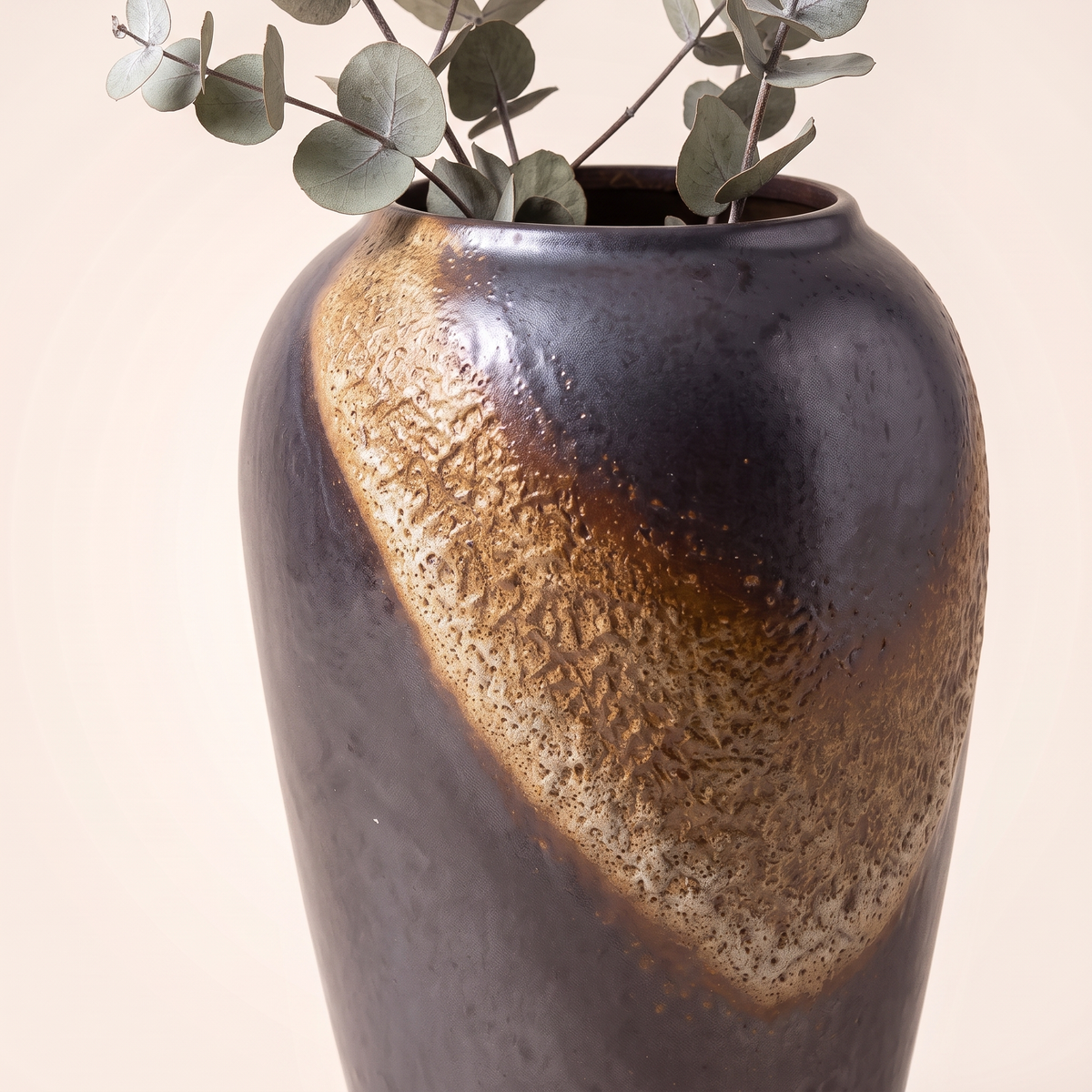 Decorative Porcelain Vase #SLD059-M, styled detail