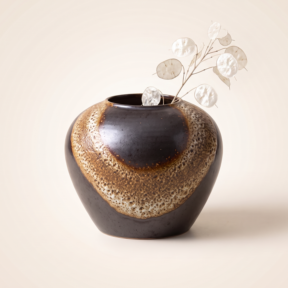 Decorative Porcelain Vase #SLD059-S, styled detail