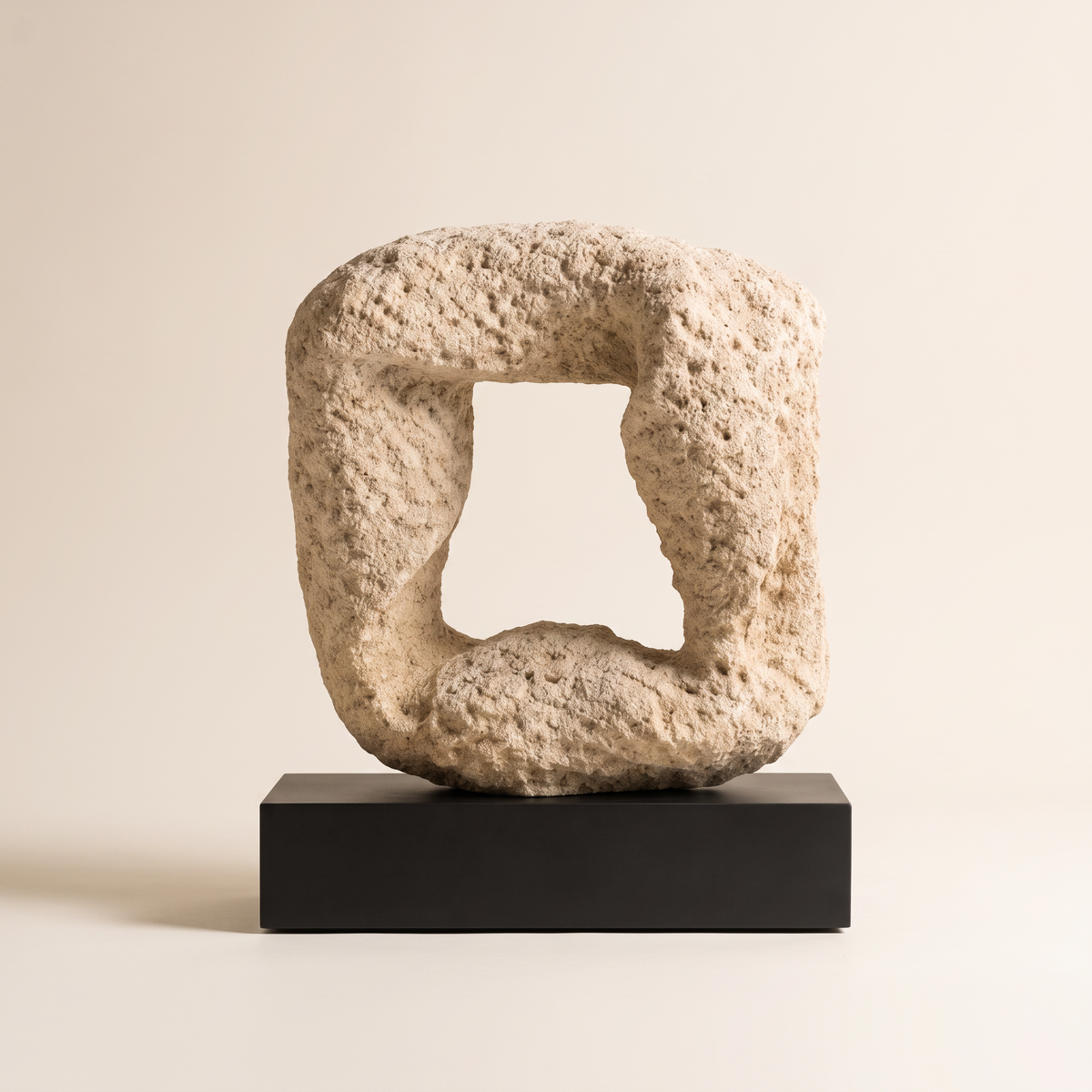Rhythmic Space Sculpture, studio view