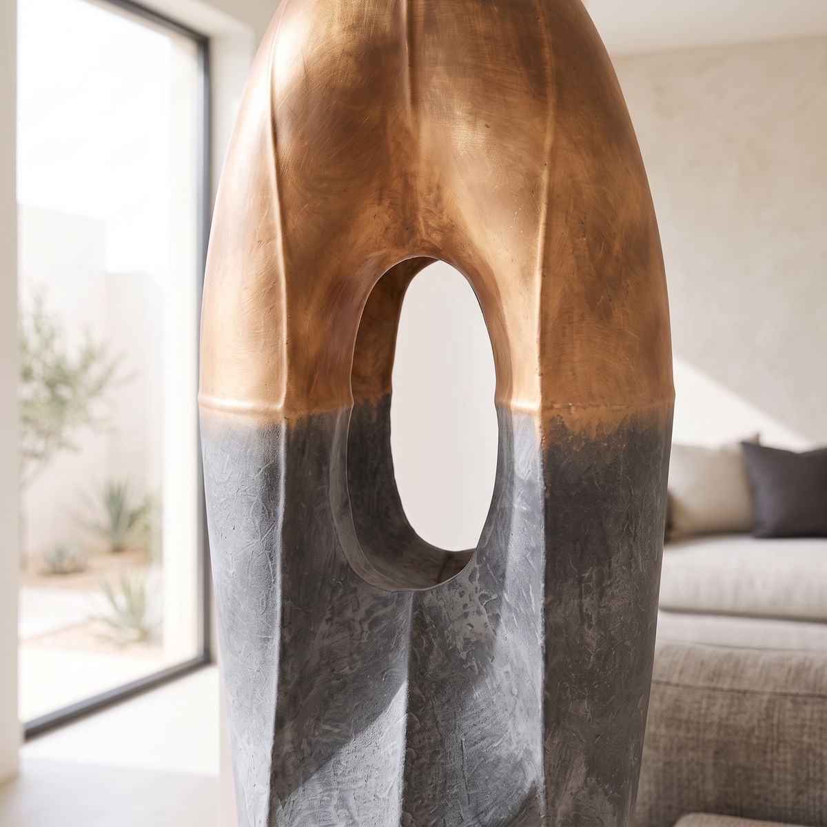 Decorative Vase #CF3076-1, close view