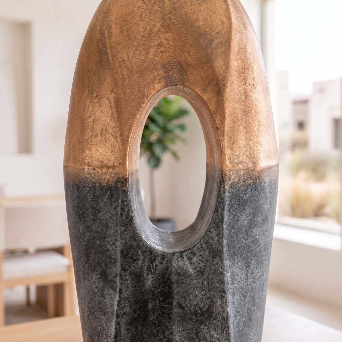 Decorative Vase #CF3076-2, close view