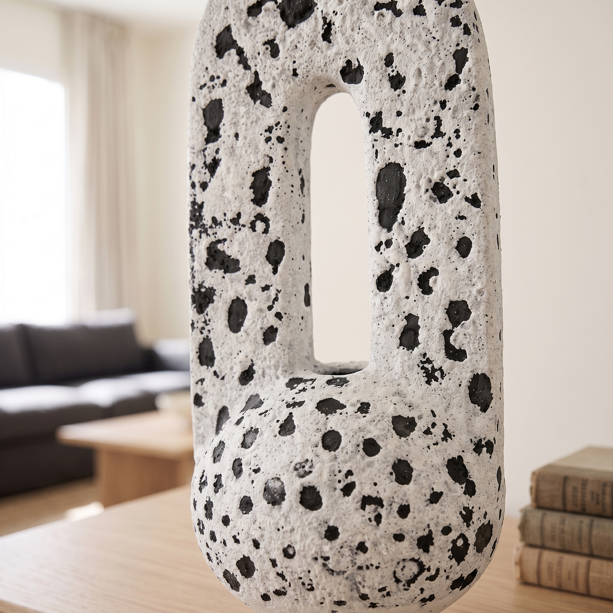 Lunar Large Lava Bottle, close view