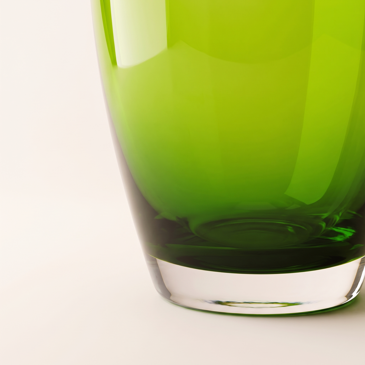 K047 Green Decorative Vase, material detail