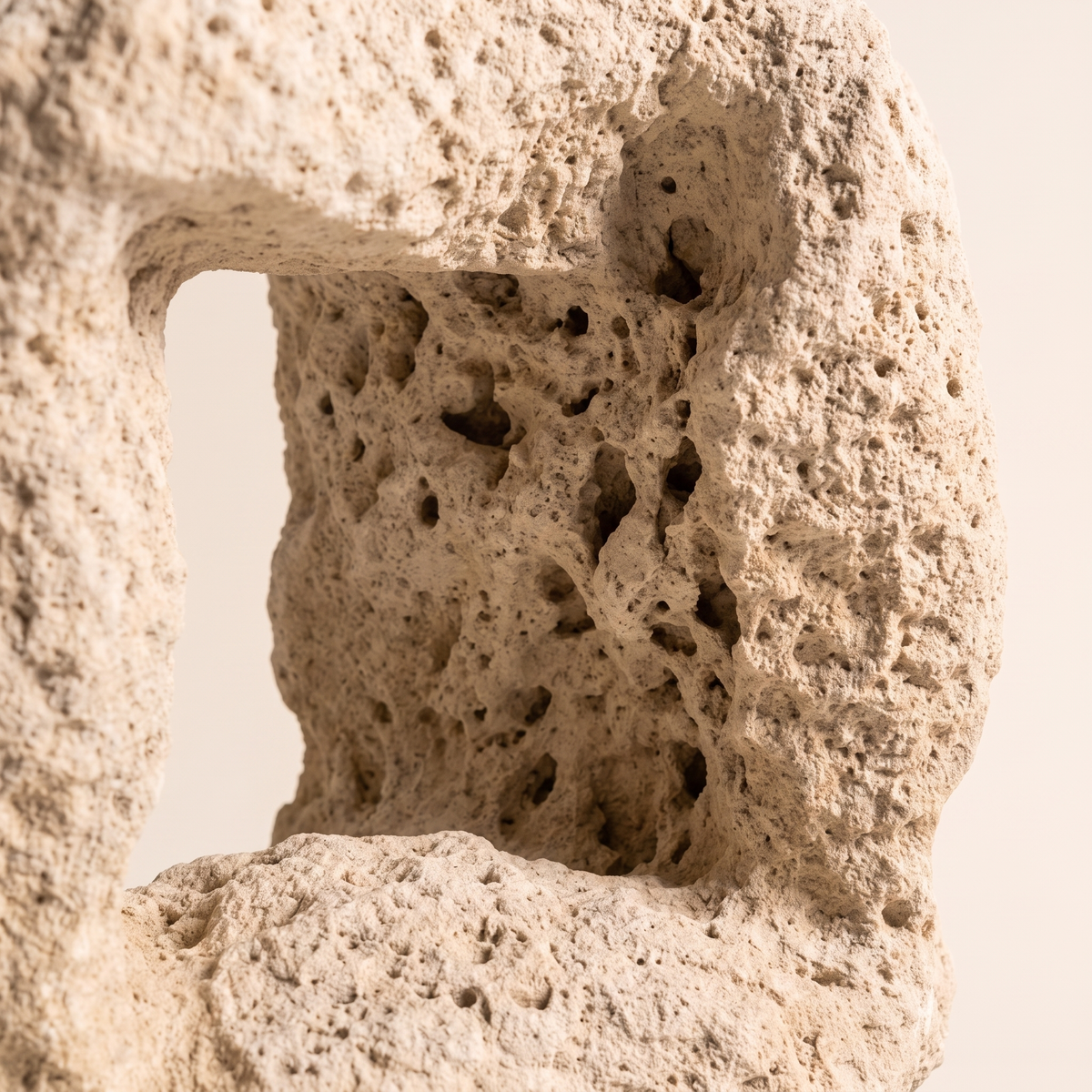 Rhythmic Space Sculpture, material detail