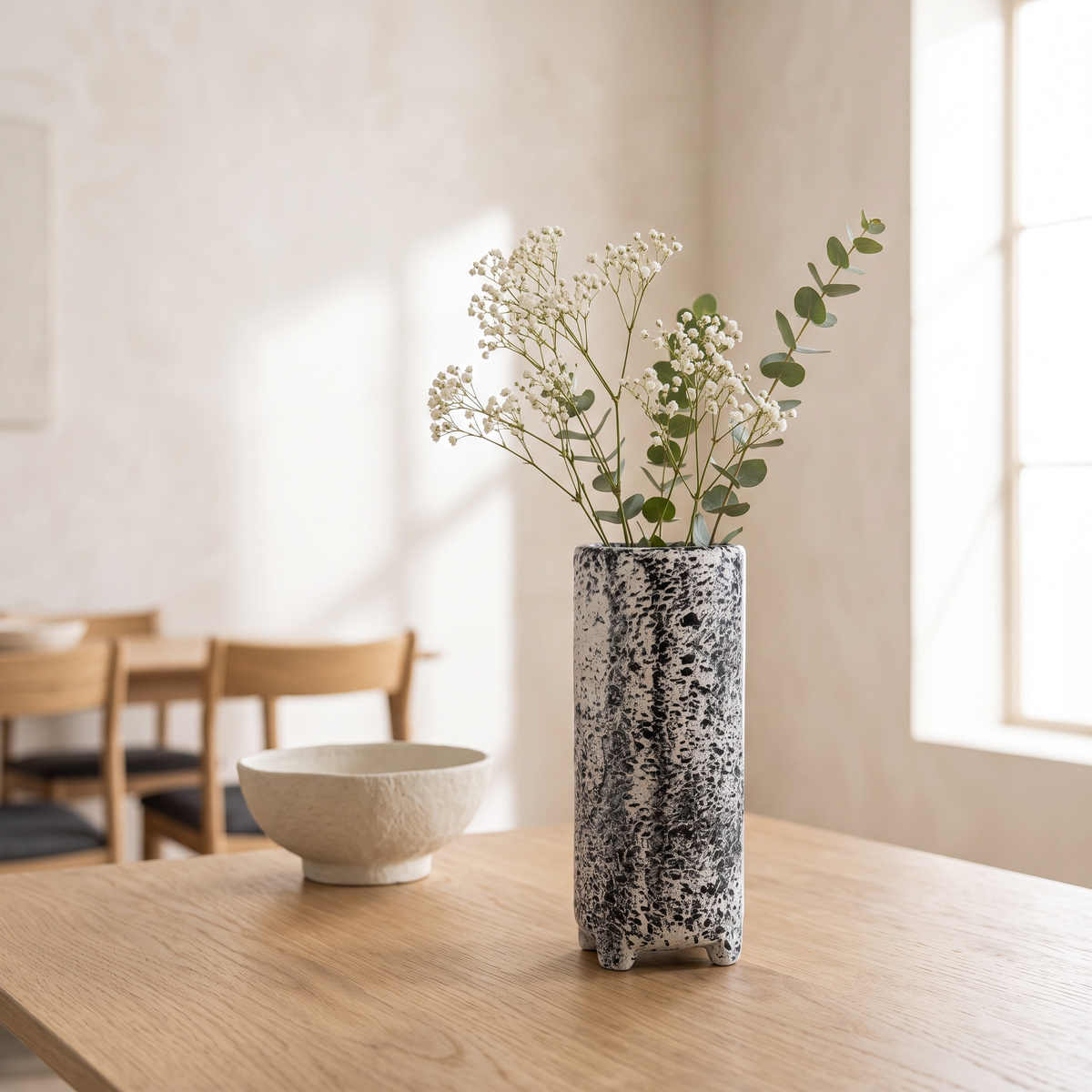 Tiger Pattern Large Vase in a Muscat home