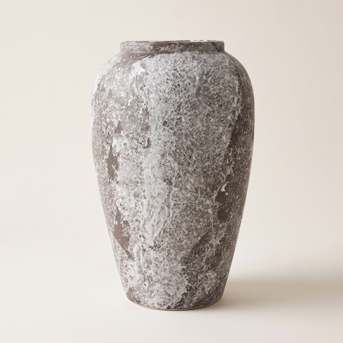 Rustic Porcelain Vase #SLD005-M, studio view