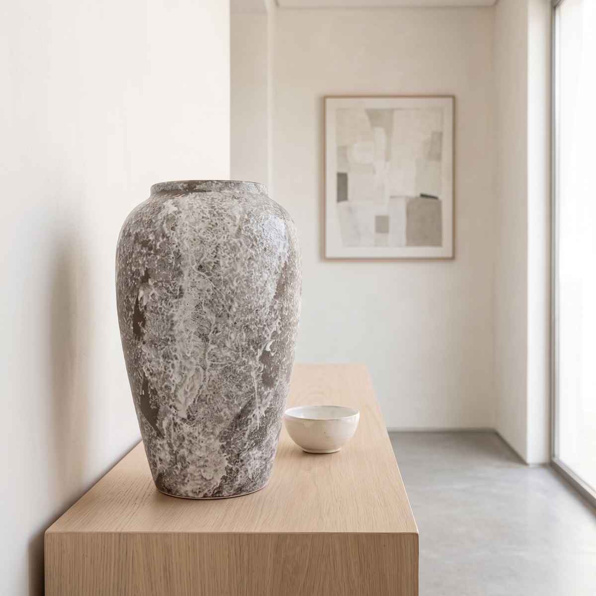 Rustic Porcelain Vase #SLD005-M, second room view