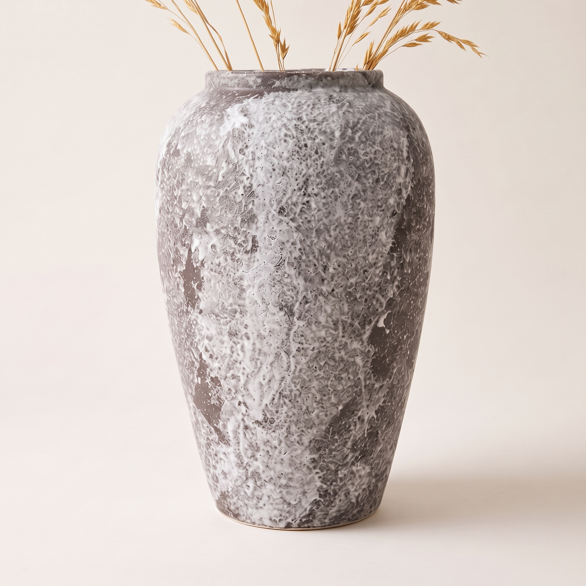 Rustic Porcelain Vase #SLD005-M, styled detail