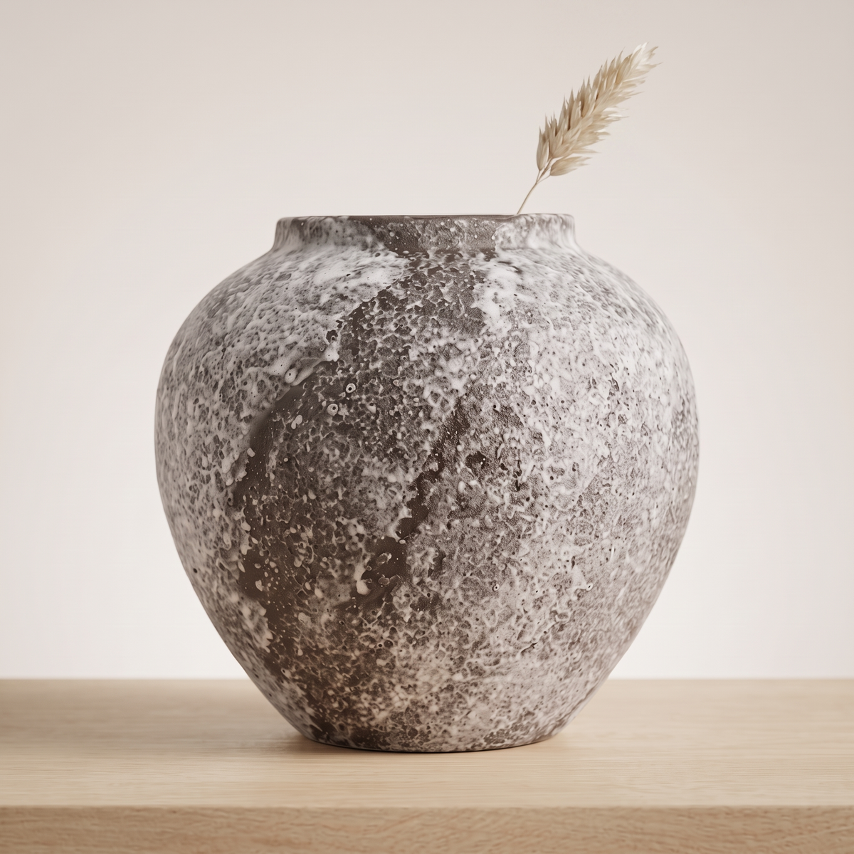 Rustic Porcelain Vase #SLD005-S, styled detail