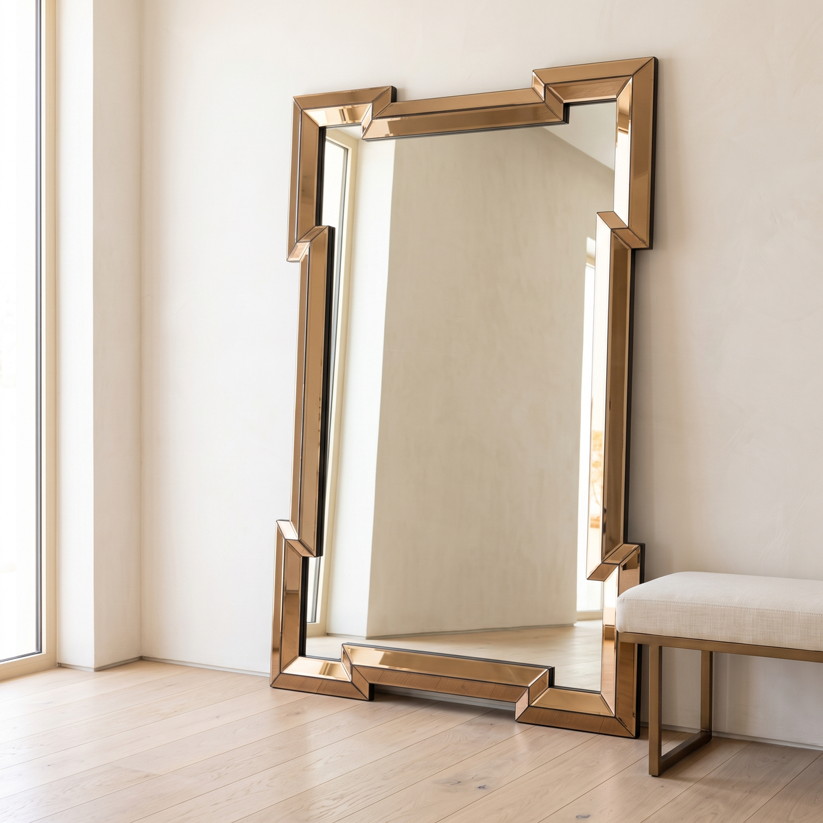 Wall Mirror #YJ-AS08 in a Muscat home