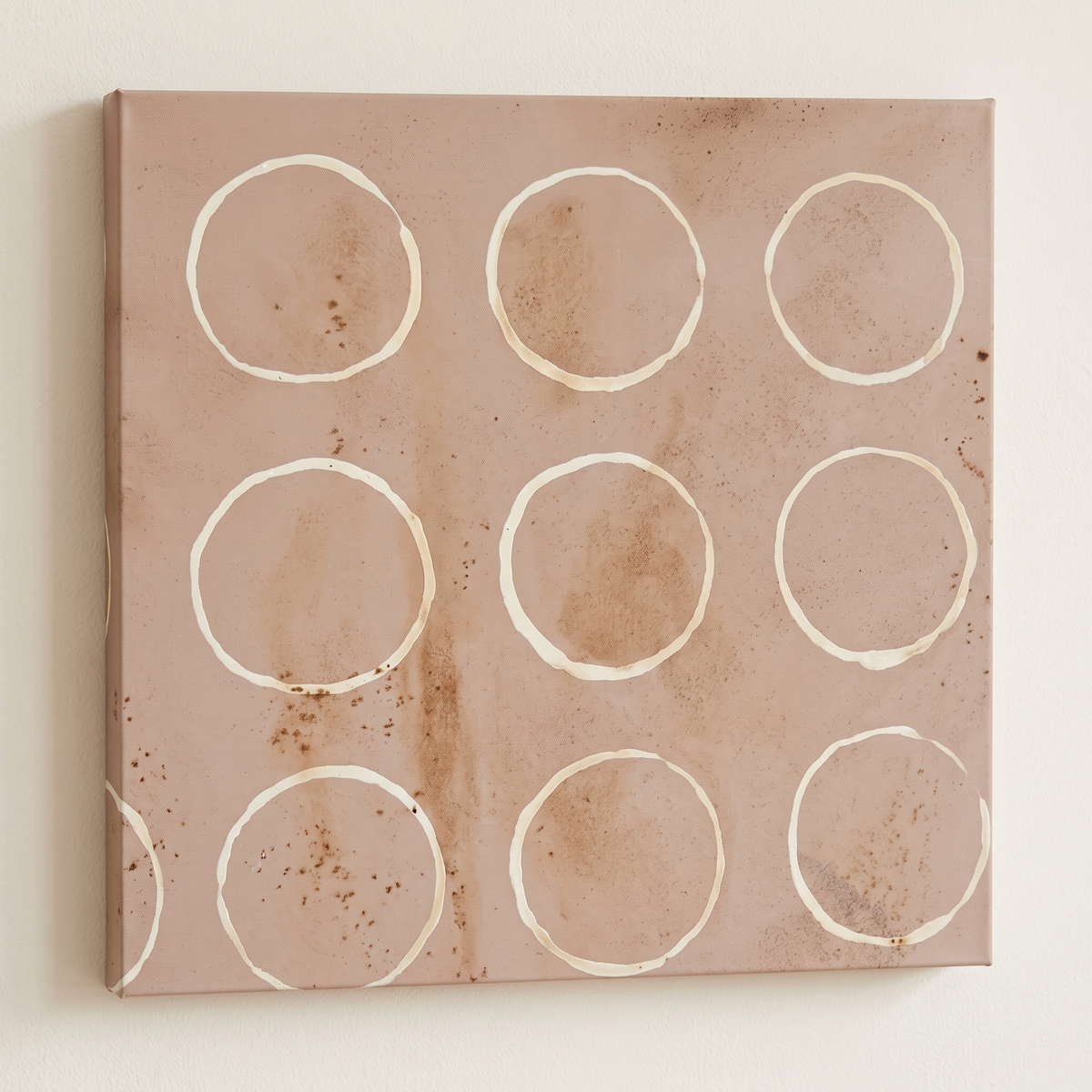 Circles Abstract Wall Art #MT-235288, studio view