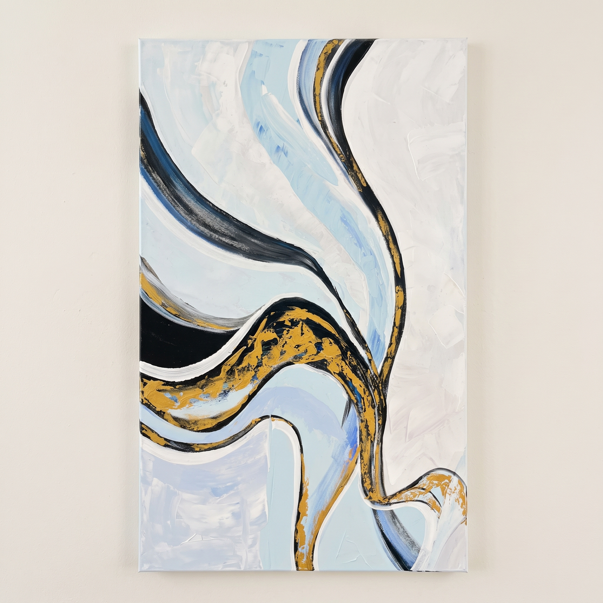 Flow Abstract Wall Art #MT-235246, studio view