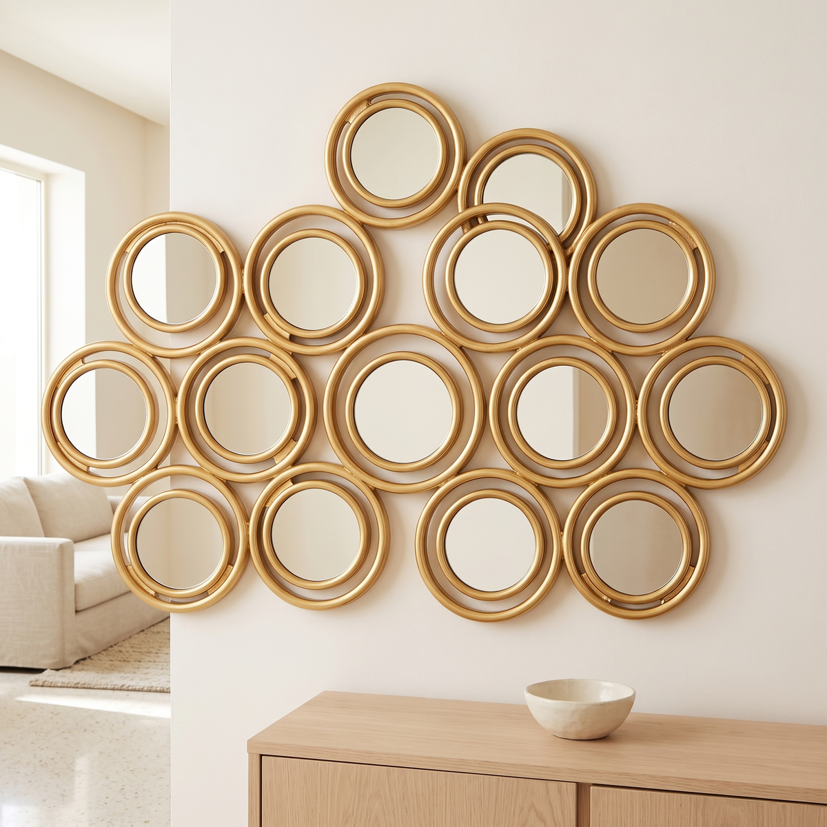 Wall Mirror #17RG132 in a Muscat home