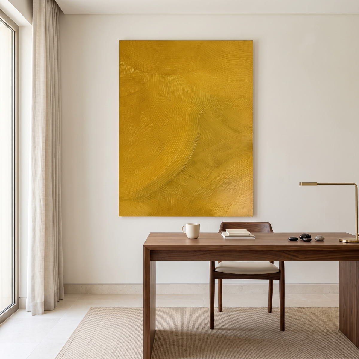 Melody Abstract Wall Art #MT-235137, second room view