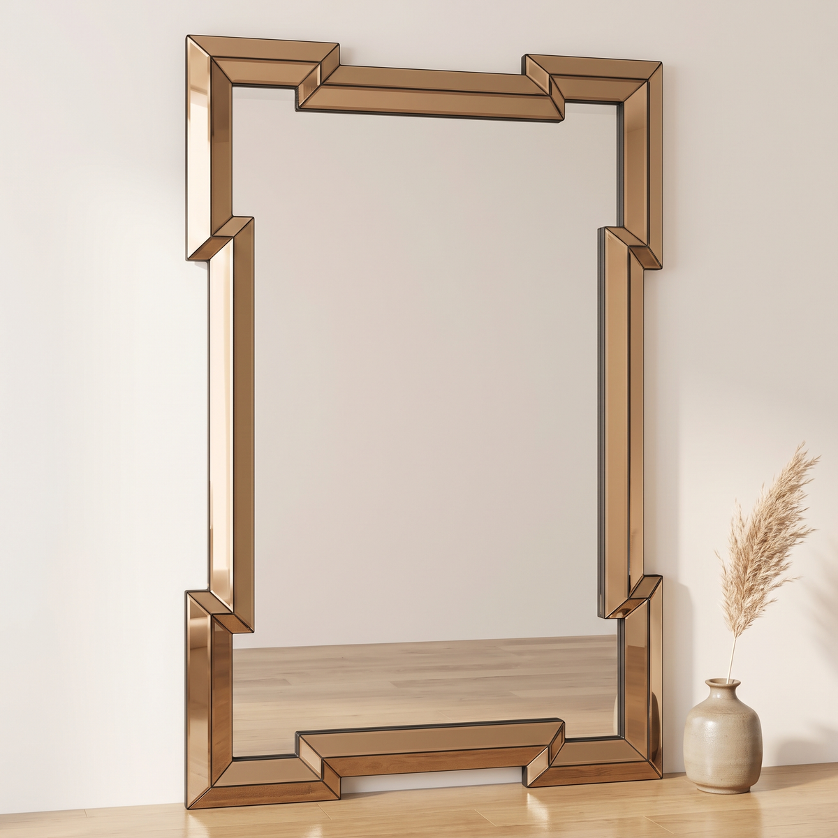 Wall Mirror #YJ-AS08, styled detail