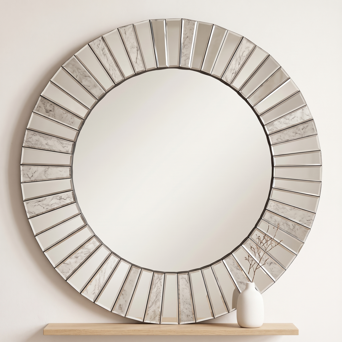 Wall Mirror #AS09, styled detail