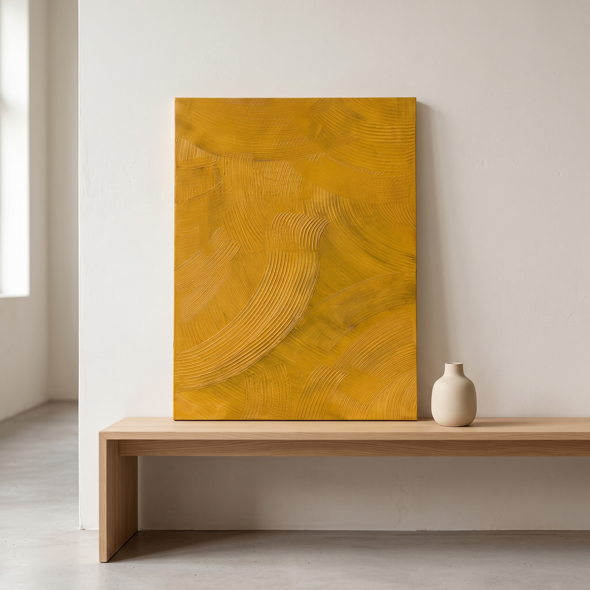 Melody Abstract Wall Art #MT-235137, styled detail
