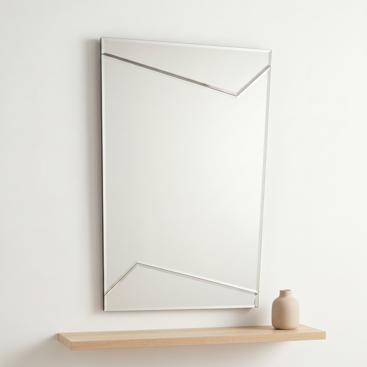 Wall Mirror #19BRG267, styled detail