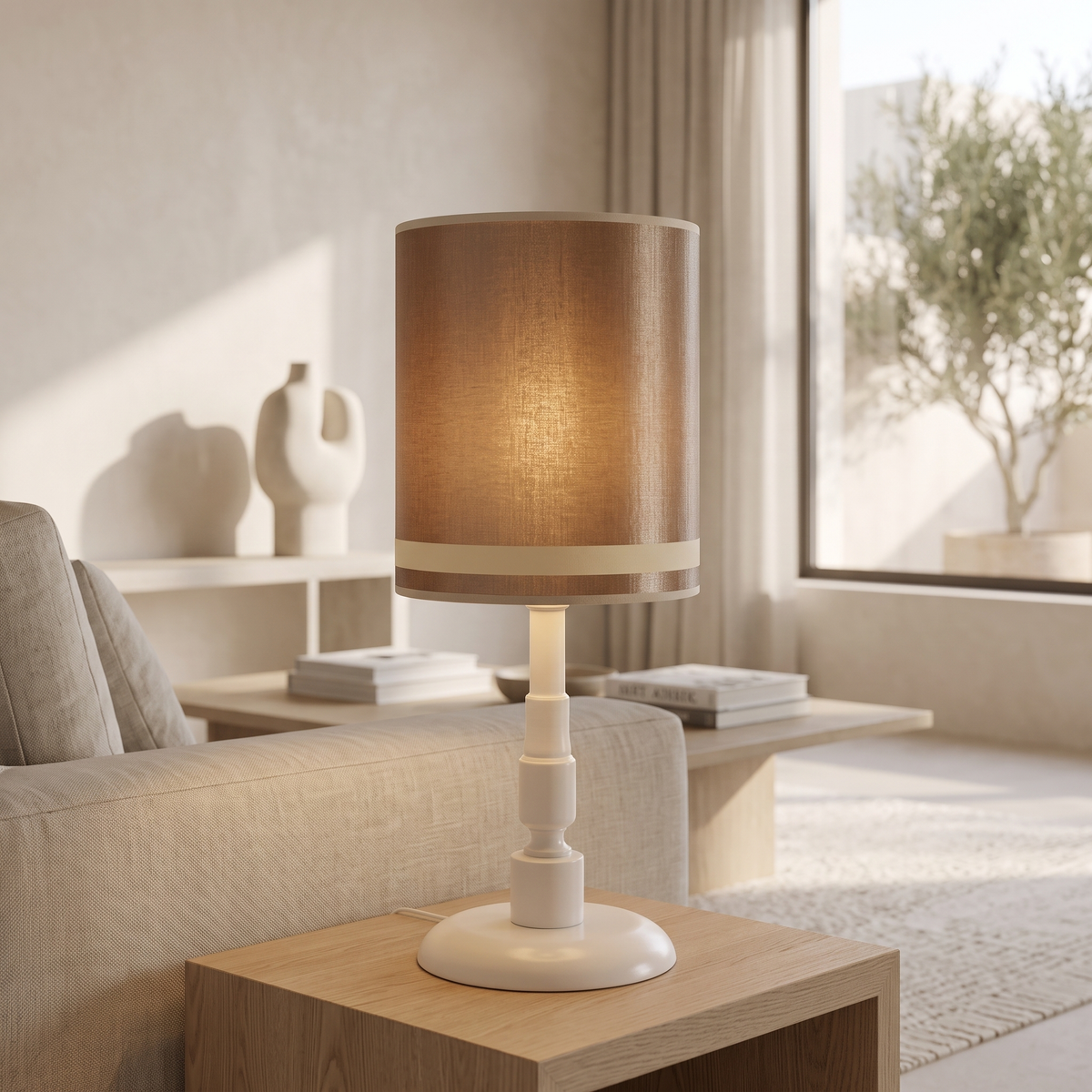Cool Table Lamp #AYD-006 in a Muscat home
