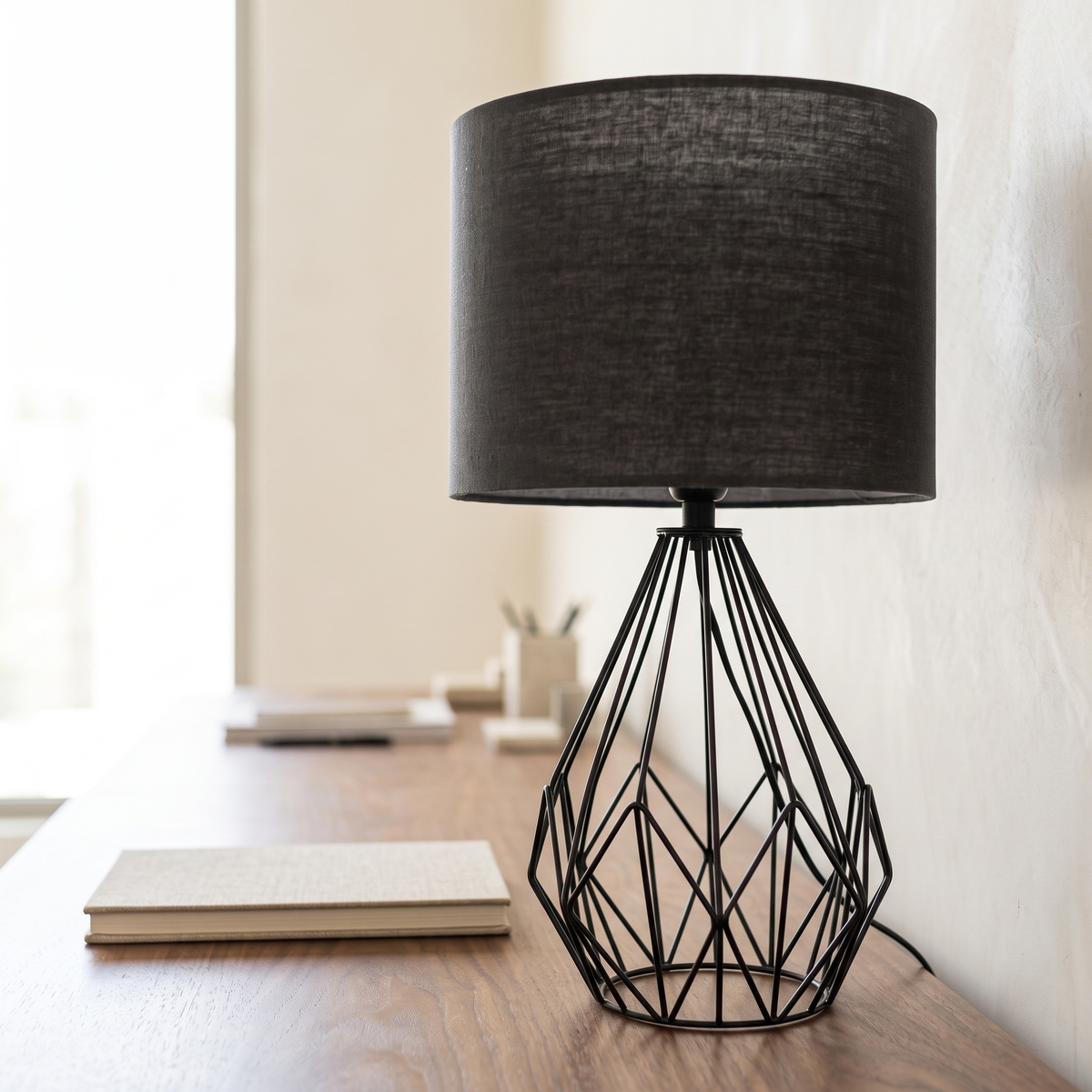 Geometric Open Frame Table Lamp #ML722605-1, second room view