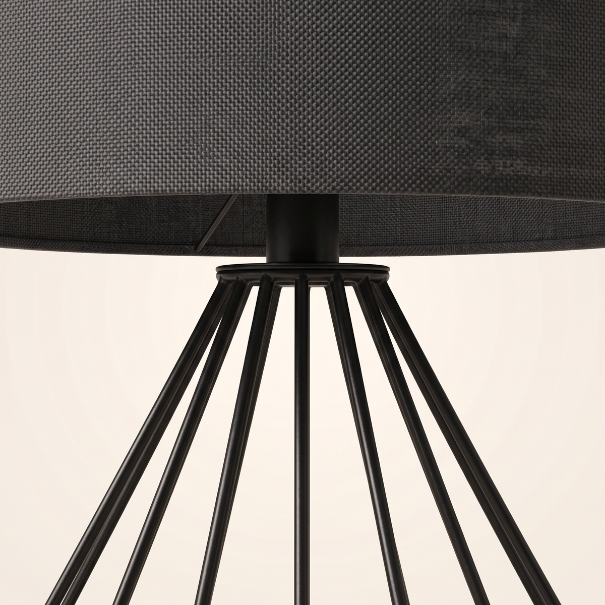 Geometric Open Frame Table Lamp #ML722605-1, material detail