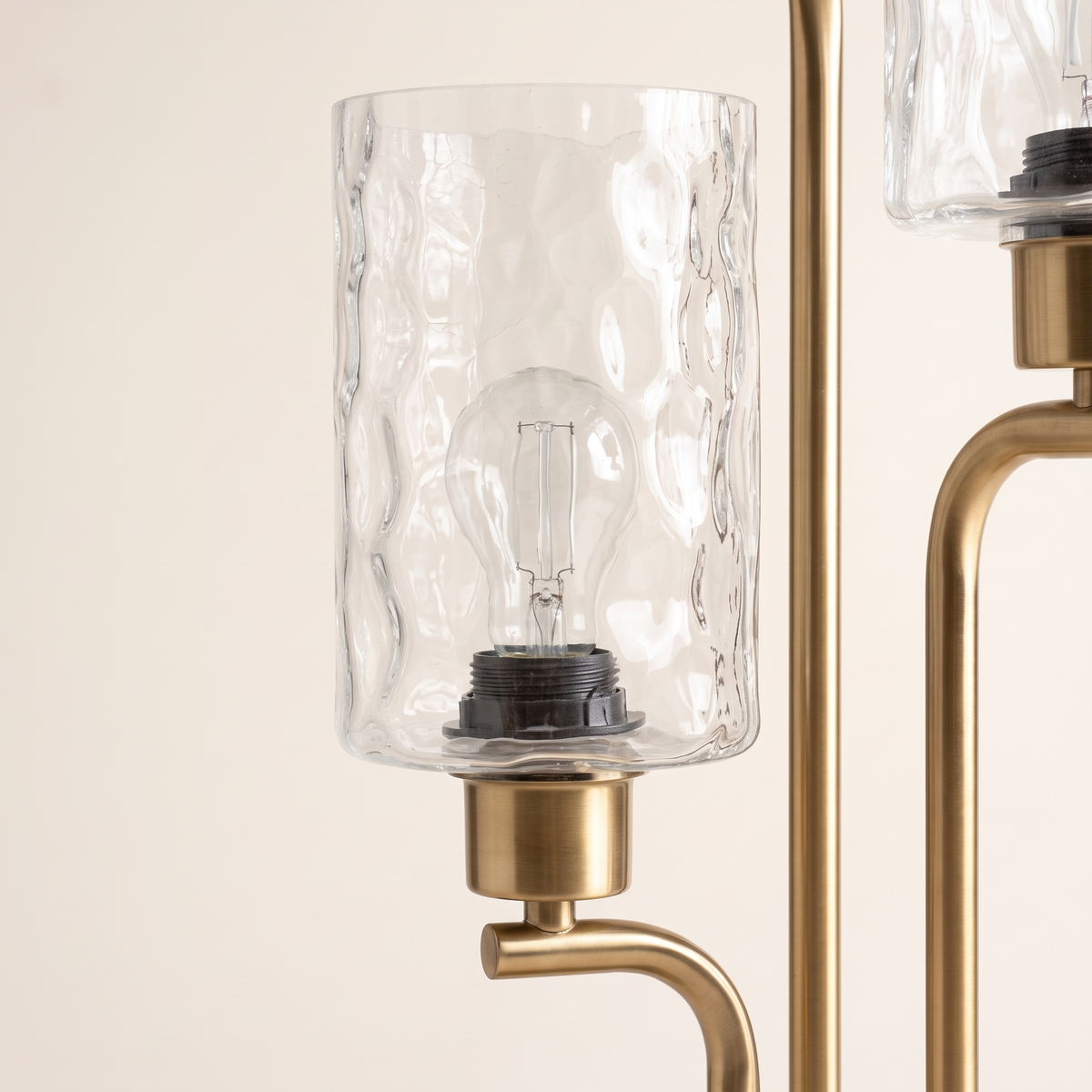 Three-Light Table Lamp #ML83537, material detail