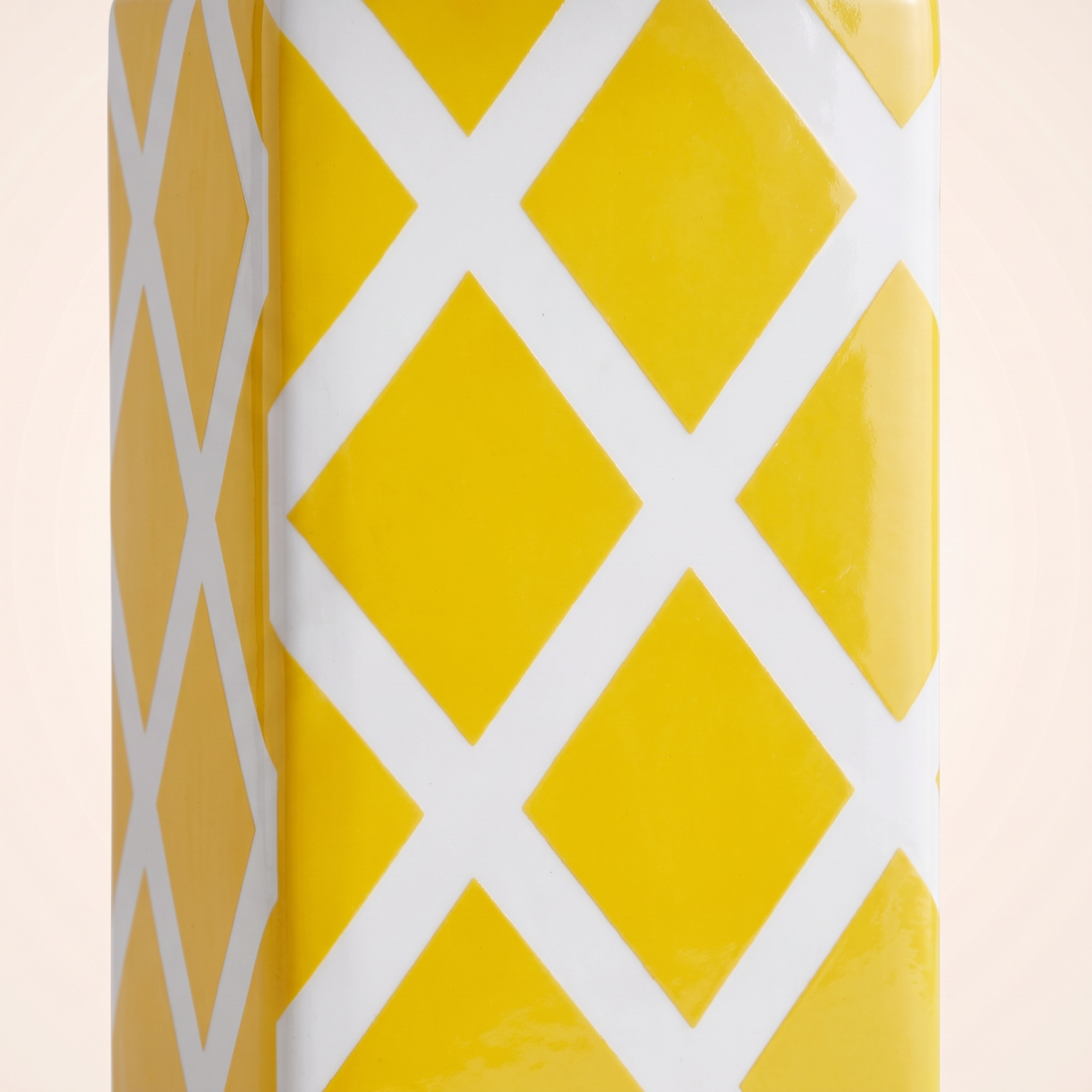 Yellow Table Lamp #TL0380, material detail