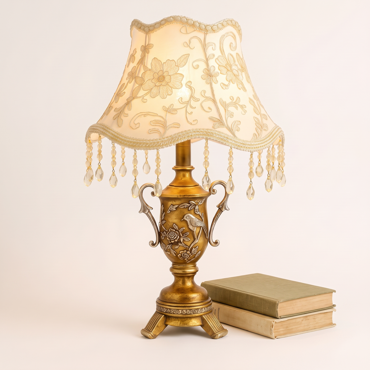 Table Lamp #128072, styled detail