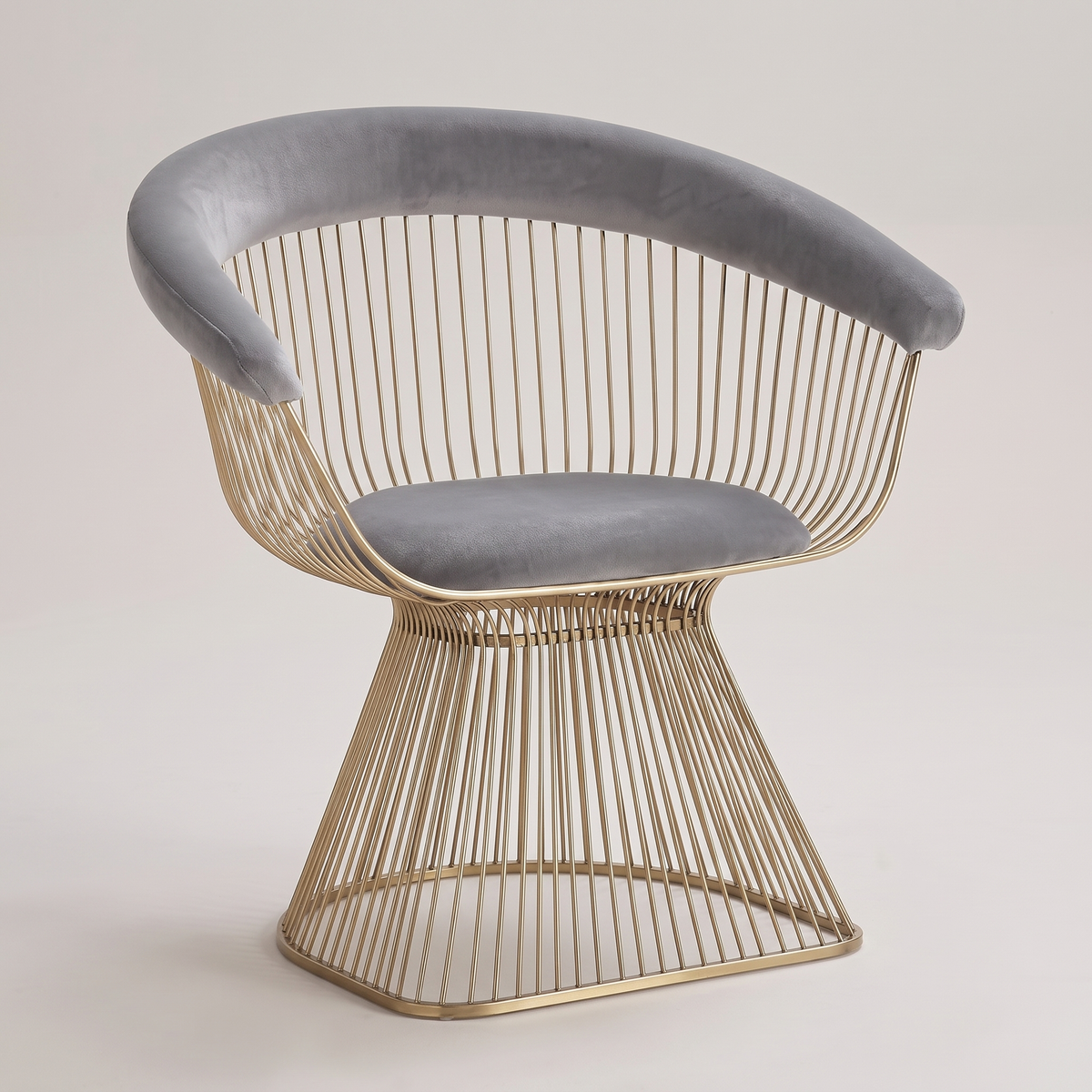 Lounge Chair T006 studio shot on a pale warm-grey backdrop
