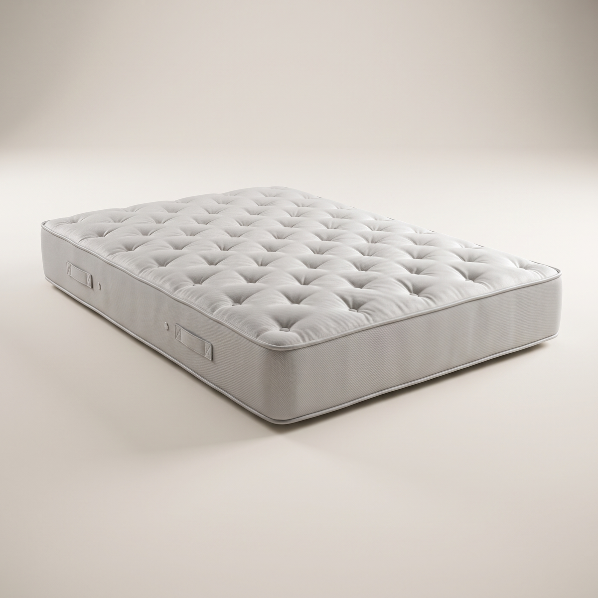 Cloud 9 Crescent Mattress 200x180, studio shot on a warm off-white backdrop