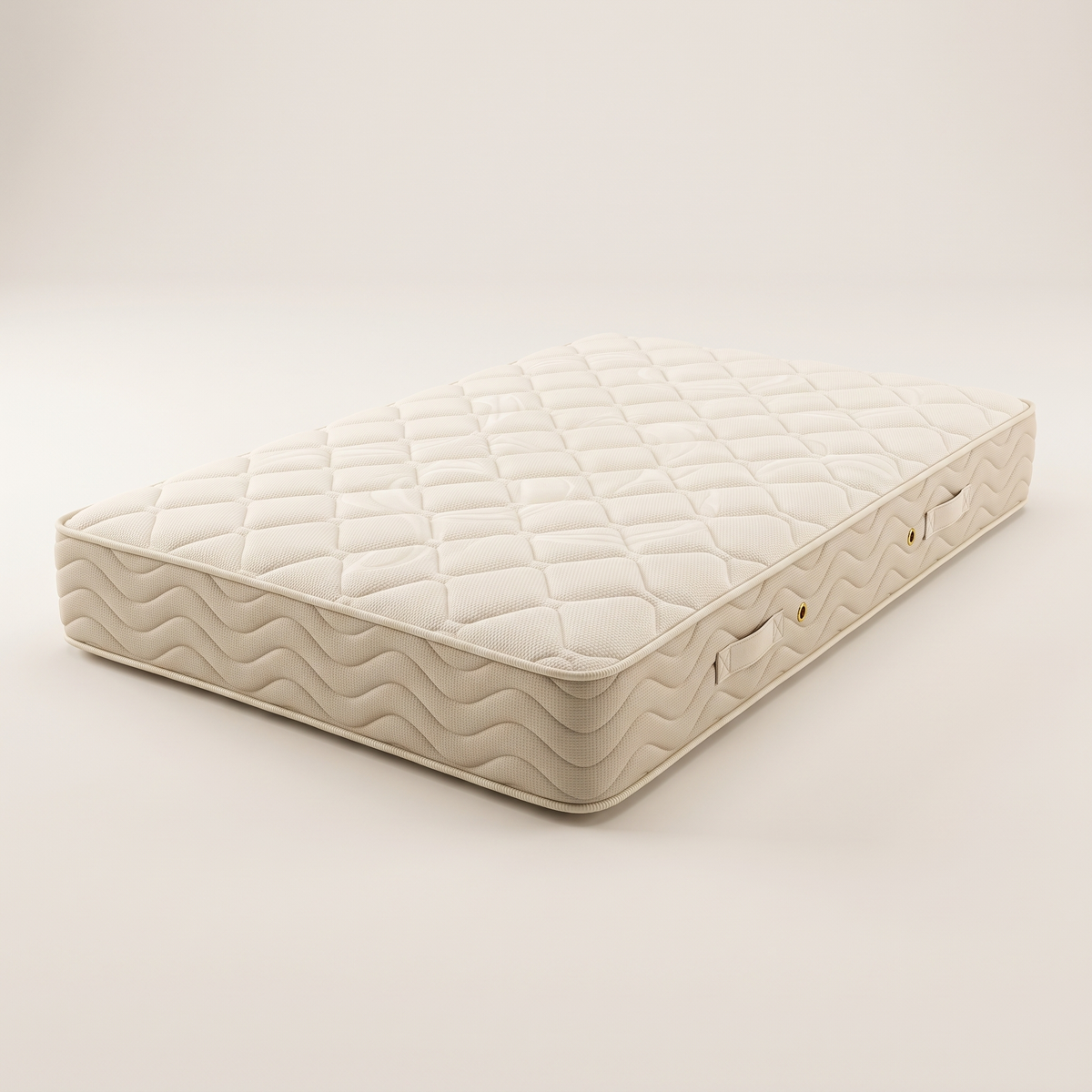 Raha Supreme Mattress 200x150, studio shot on a warm off-white backdrop