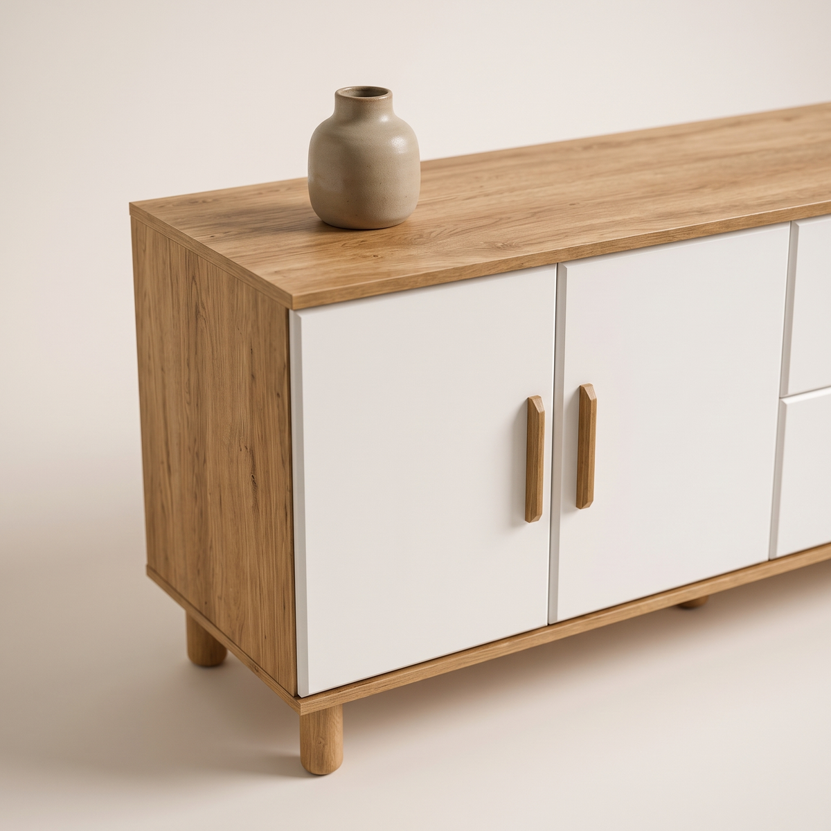 Cemre Console Cabinet, studio styled close-up