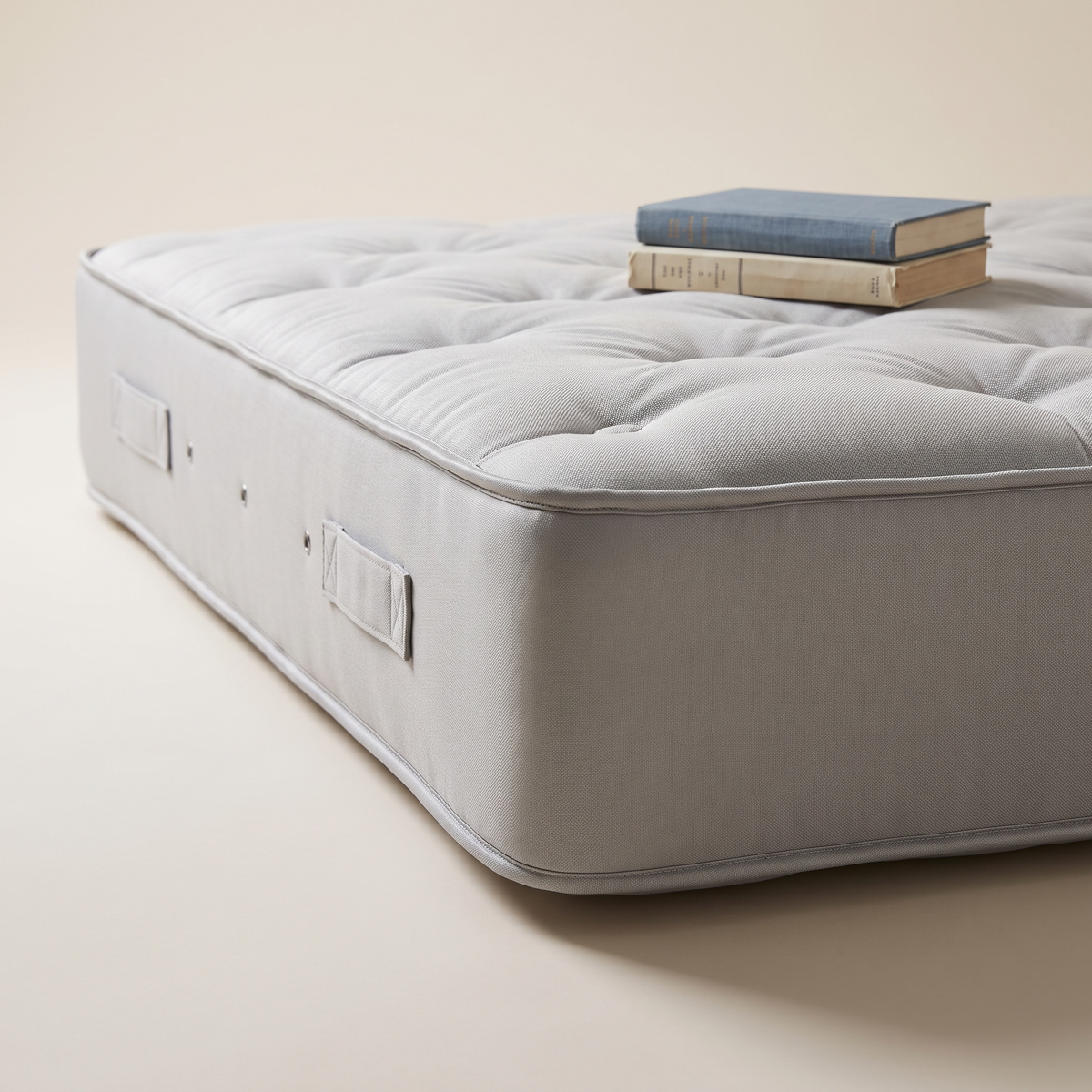 Cloud 9 Crescent Mattress 200x180, studio styled close-up
