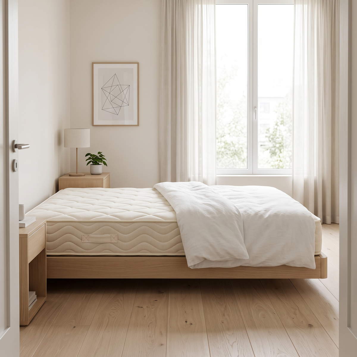 Raha Supreme Mattress 200x150, room view from a second angle