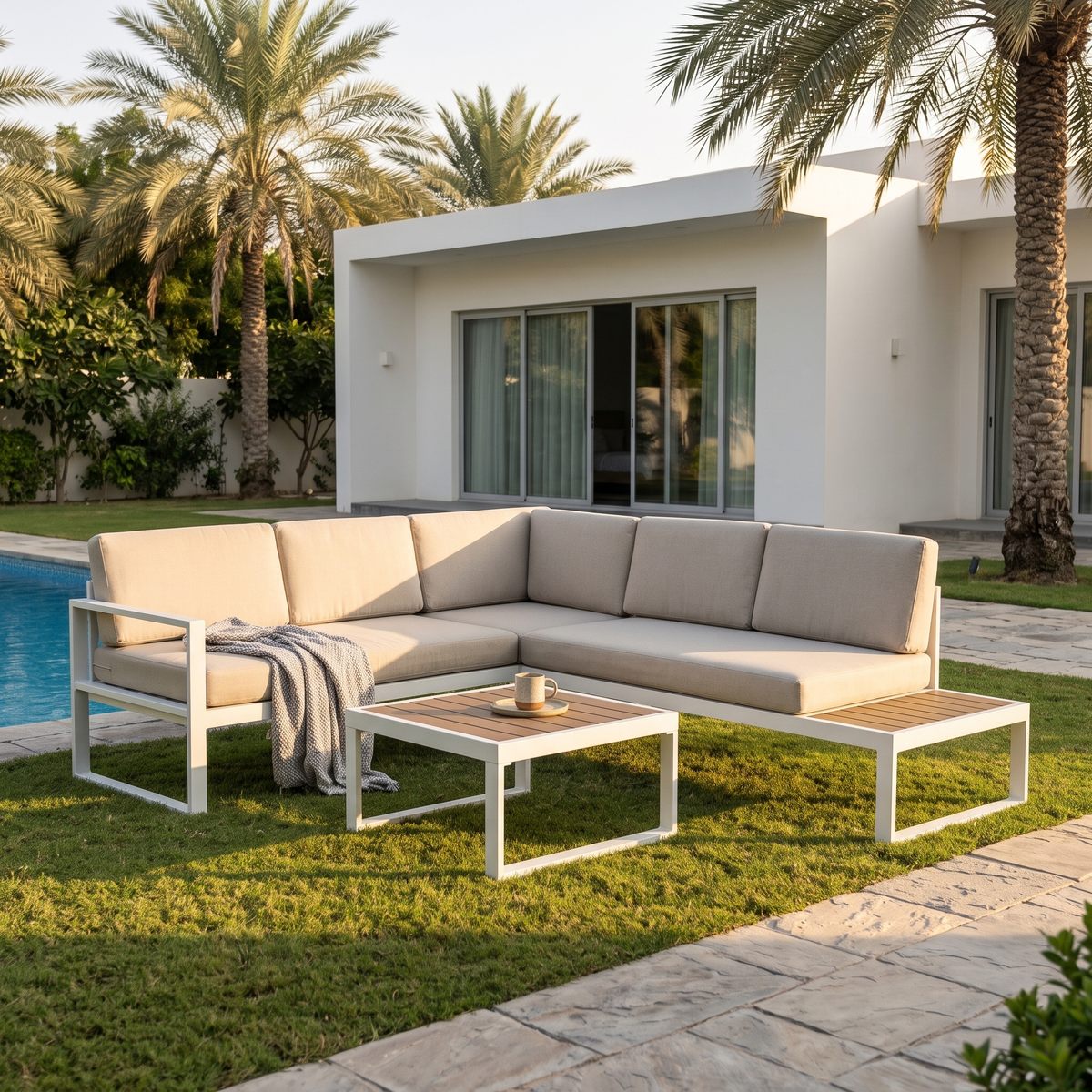 Garden Sectional Sofa Set #JH5013, second view